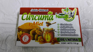 PACK  X2 JABON DE CURCUMA